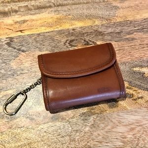 Coach Vintage Multi-Function Purse    Leather Wallet/Card Case Key Chain 7219